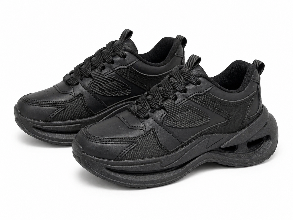 TENIS CHUNKY ALL BLACK -PAMELA JD